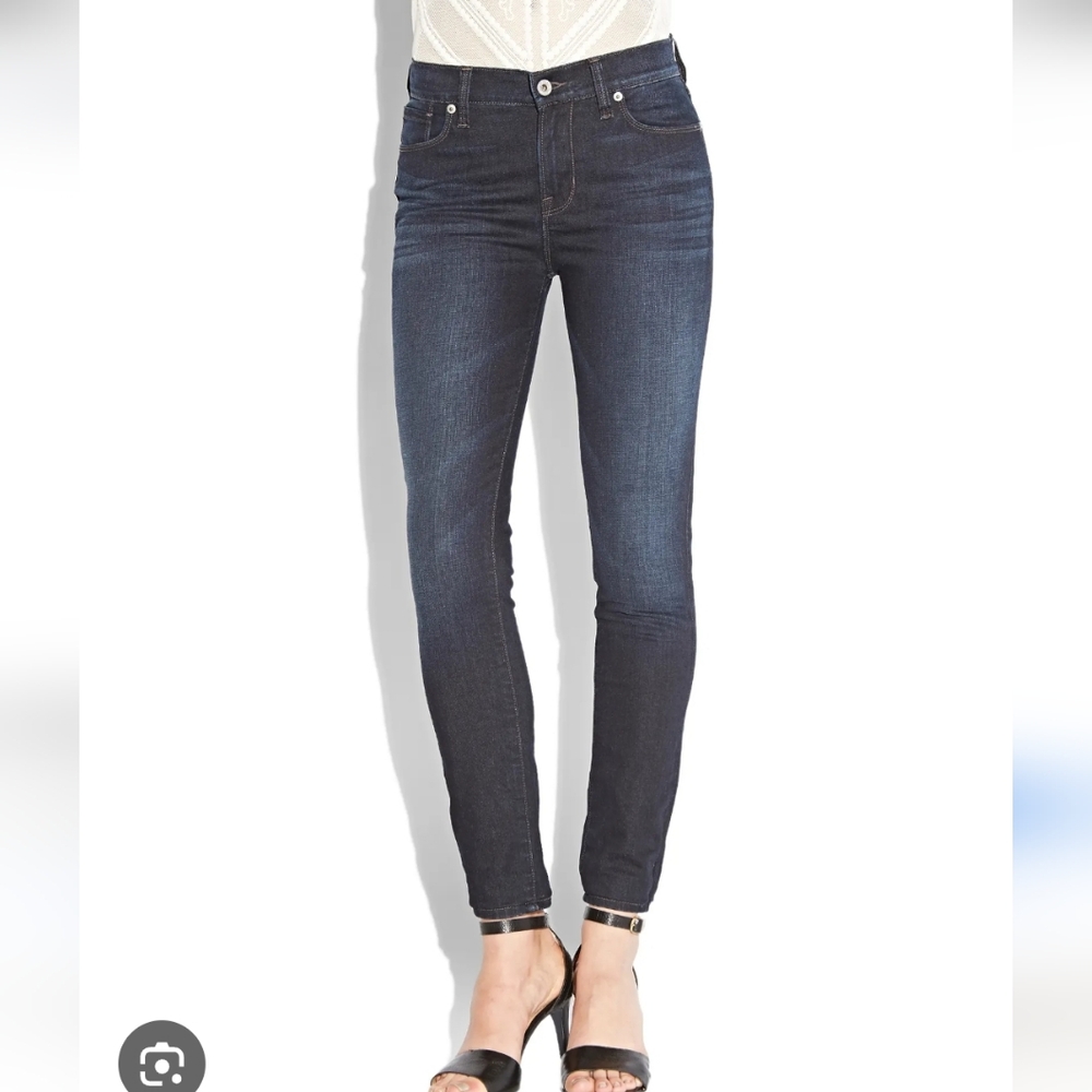 LUCKY BRAND BROOKE SKINNY LEG JEANS 26 jeggings Classy Grungecore Boho Y2k
